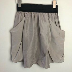 Wilfred Aritzia Size 2 Silk Tulip Skirt